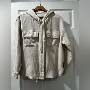 American Eagle Outfitters Cream Jacket